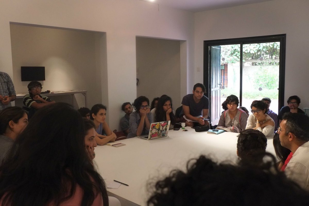 AANIdeas's tweet photo. Peer Sessions, Work Sessions &amp; Reading Groups are part of the extensive programming for the exhibition 'Who Gets To Talk About Whom. For Session 3 ' Pedagigical Models in Practice.#peersessions #readinggroups #discussion #discursive #contemporaryart #aangandharaartspace #aanideas https://t.co/fQLkzoa5SS
