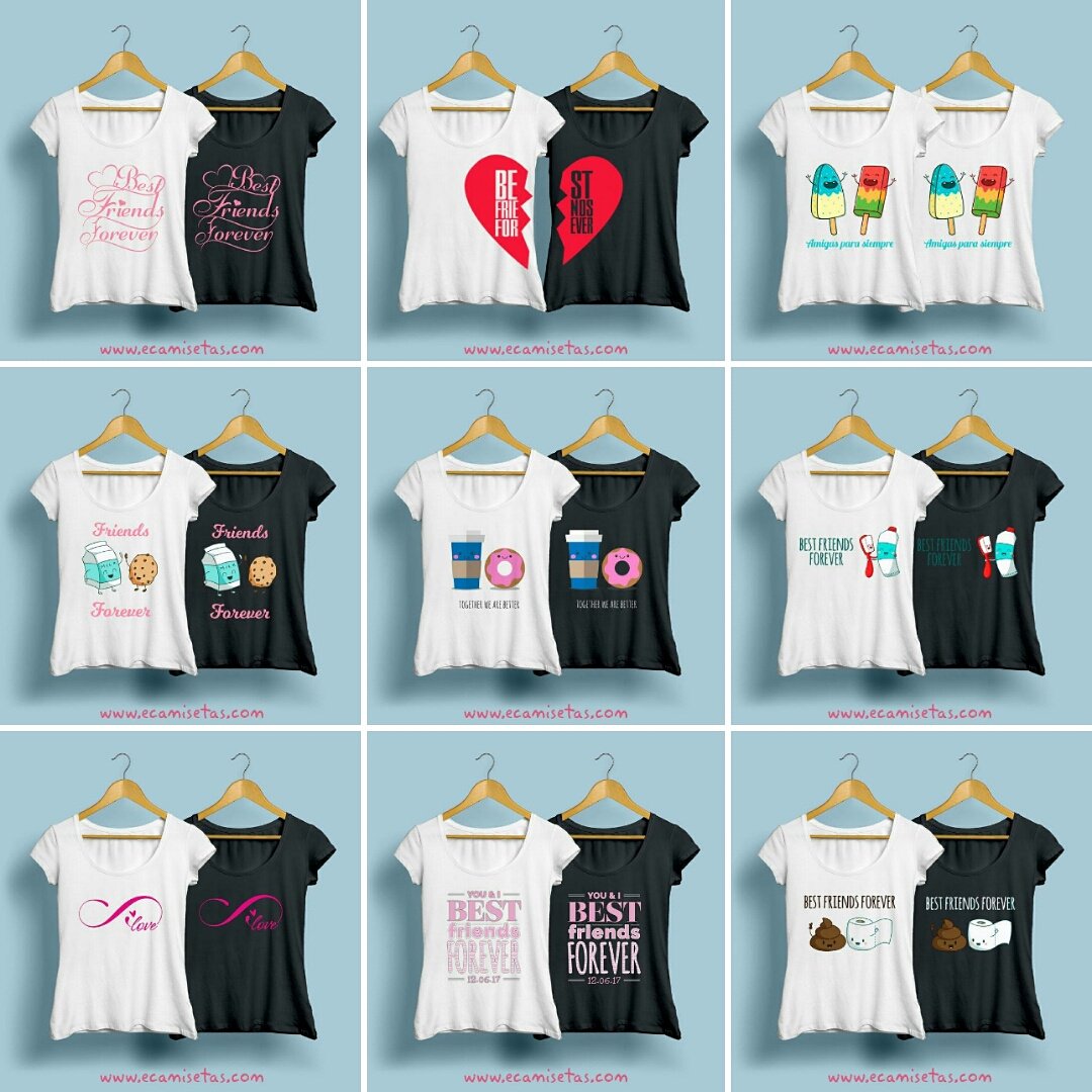 camisetas personalizadas amigas