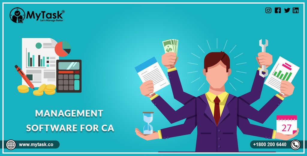 MyTaskApp's tweet image. Management software for CA to solve your every problem
#management #software #managementsoftware #CA #billing