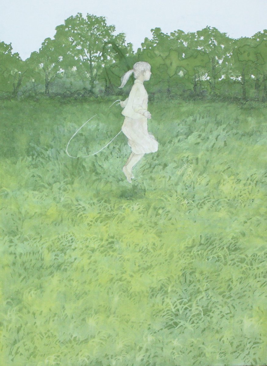 Twitterはじめました…) 日本画・水彩で絵を描いています。 制作・展示