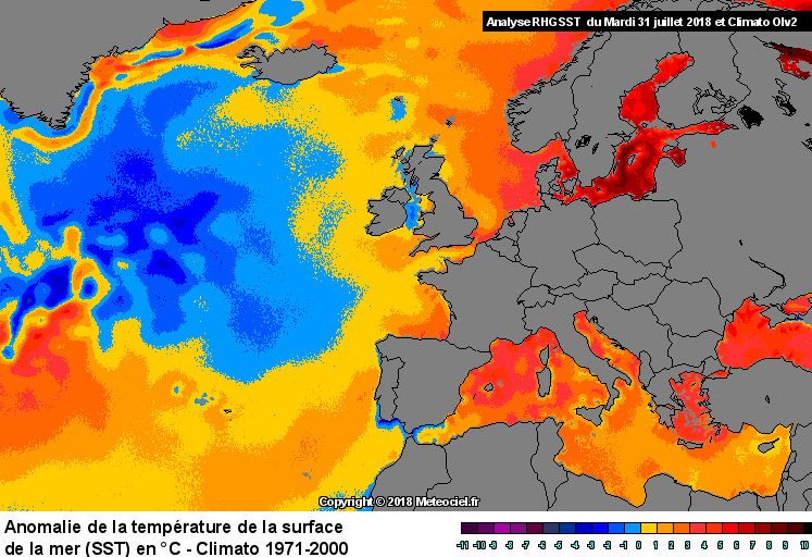 mer baltique temperature