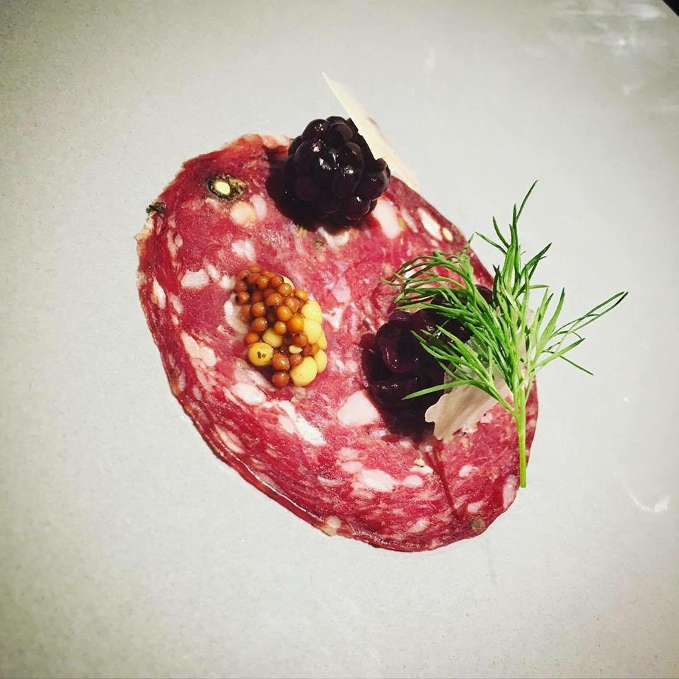 Corndalefarm's tweet photo. WooHoo!! Our Wild Sika Venison salami just picked up 2 🌟 @guildoffinefood #GreatTasteAwards. Over the moon! #nicharcuterie #freerangecharcuterie #awardwinning https://t.co/ceIa5zoGF6