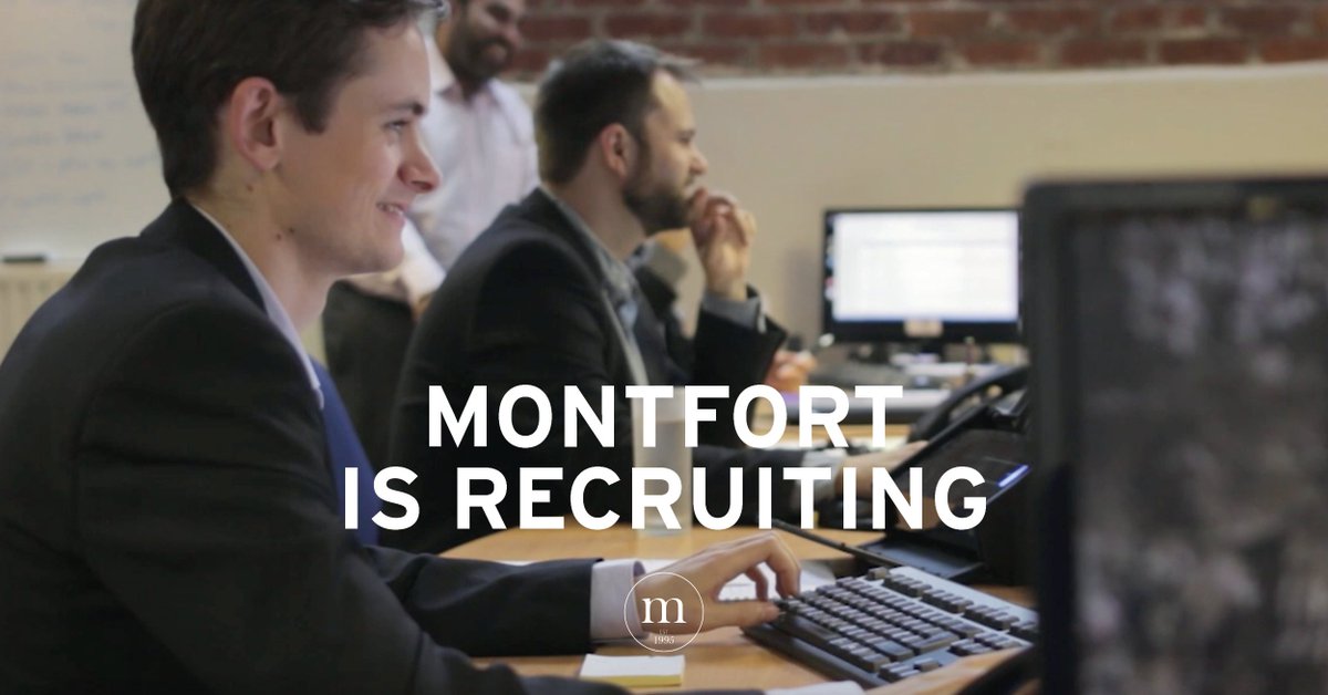 MontfortIntl's tweet photo. Calling all experienced paraplanners seeking an interesting and stimulating role to take them to their next stage of their career, Montfort is recruiting! https://t.co/PUZK3aRTQM
#jobs #Surreyjobs #paraplanner #paraplannerjobs #IFAjobs #workatMontfort https://t.co/SkytFja1CQ