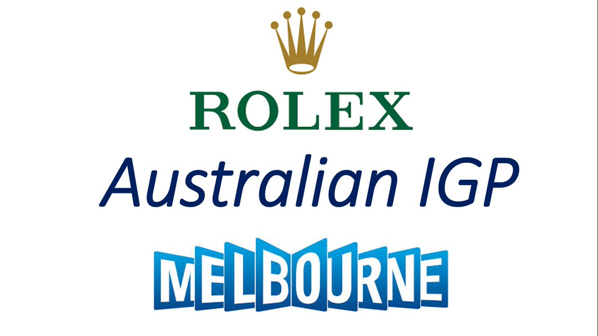 And3vickIGPCup's tweet photo. The Beginning !! L'@And3vickIGPCup reprend ce soir avec le ROLEX Australian IGP of Melbourne a l'Albert Park de Melbourne. 
Le 1er Depart de la Saison 13 (Saison 2020) sera donne , comme d'habitude , a 21hr pour le 1er IGP de la Saison. https://t.co/7PaXzJaIPL