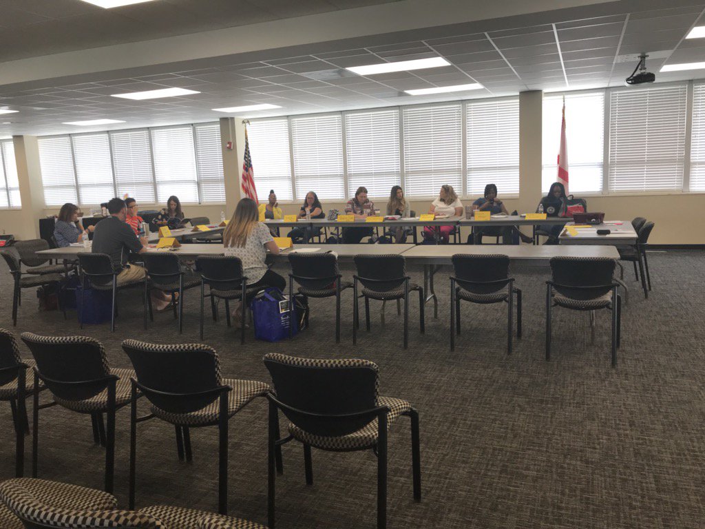 Welcomed new employees to the Aggie Family yesterday. Ready to start another year! @SCSAggies