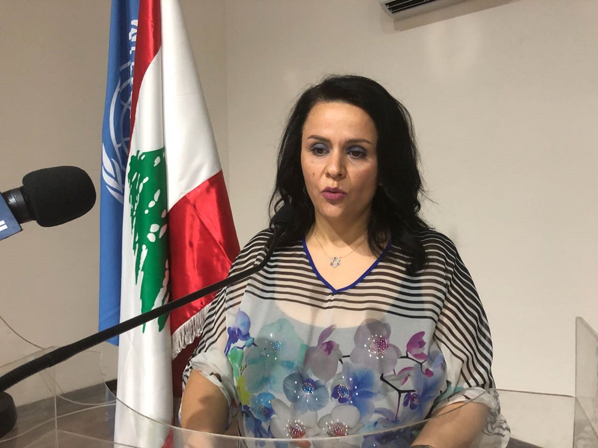 وقالت ممثلة رئيس بلدية #طرابلس الأستاذ أحمد قمرالدين، مديرة اتحاد بلديات الفيحاء المهندسة ديما حمصي "إن منطقتي التبانة وجبل محسن بحاجة لهذا النوع من المشاريع لأن المركز بات ملتقى لجميع الفئات"
#AbjadCenterLaunching #Tripoli #UN4GenderEquality