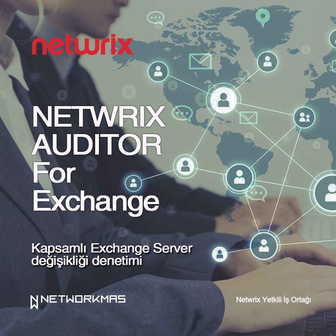 networkmas's tweet photo. #NetwrixAuditor For #Exchange #Microsoft Exchange denetimini basitleştirir.
https://t.co/bWJ5jtcrqF
#yazılım #MicrosoftExchangeServer #ISO27001 #server #ServerAuditing #ServerAuditingSoftware #security #ITSecurity #software #pc #mac #laptop #android #business #office #networkmas https://t.co/AzPe5zQNUn