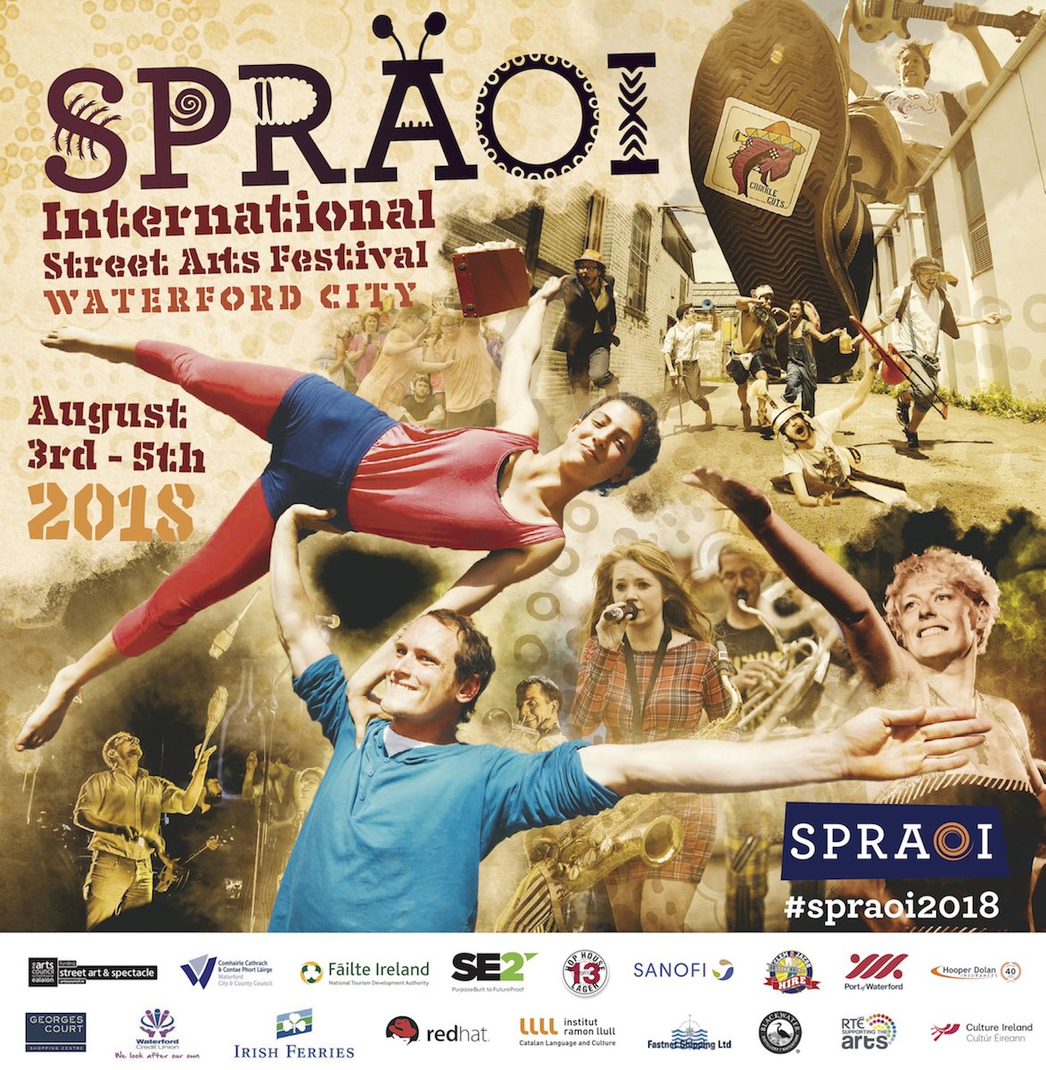 waterfordspraoi's tweet photo. Only 24 hours to go!!! We're ready - are you!? #Spraoi2018 https://t.co/zsqCCpxCsi