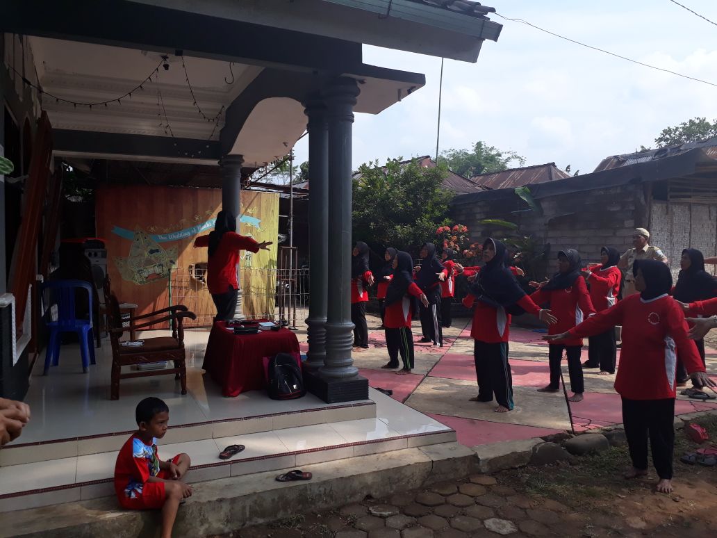 Lonching Kampung KB ke 12, RW 2 Kradenan Kec.Mrebet, 31 Juli 2018