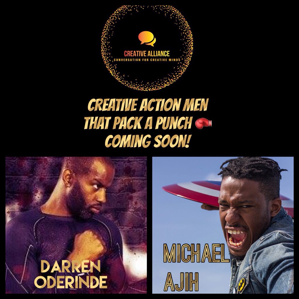 Creative Alliance NEW SEASON: Creative Action Men
Tune in2 hear Agent, Boxer &amp; Triforce Associate <a href="/darrenoderinde/">Darren Oderinde</a> and Host of the Facebook Show ‘Comic Consultant’ @michaelajih take us through our paces &amp; tell us how2 make yr creative business pack a punch 🥊 <a href="/TheCreativeAlli/">The Creative Alliance Show</a>