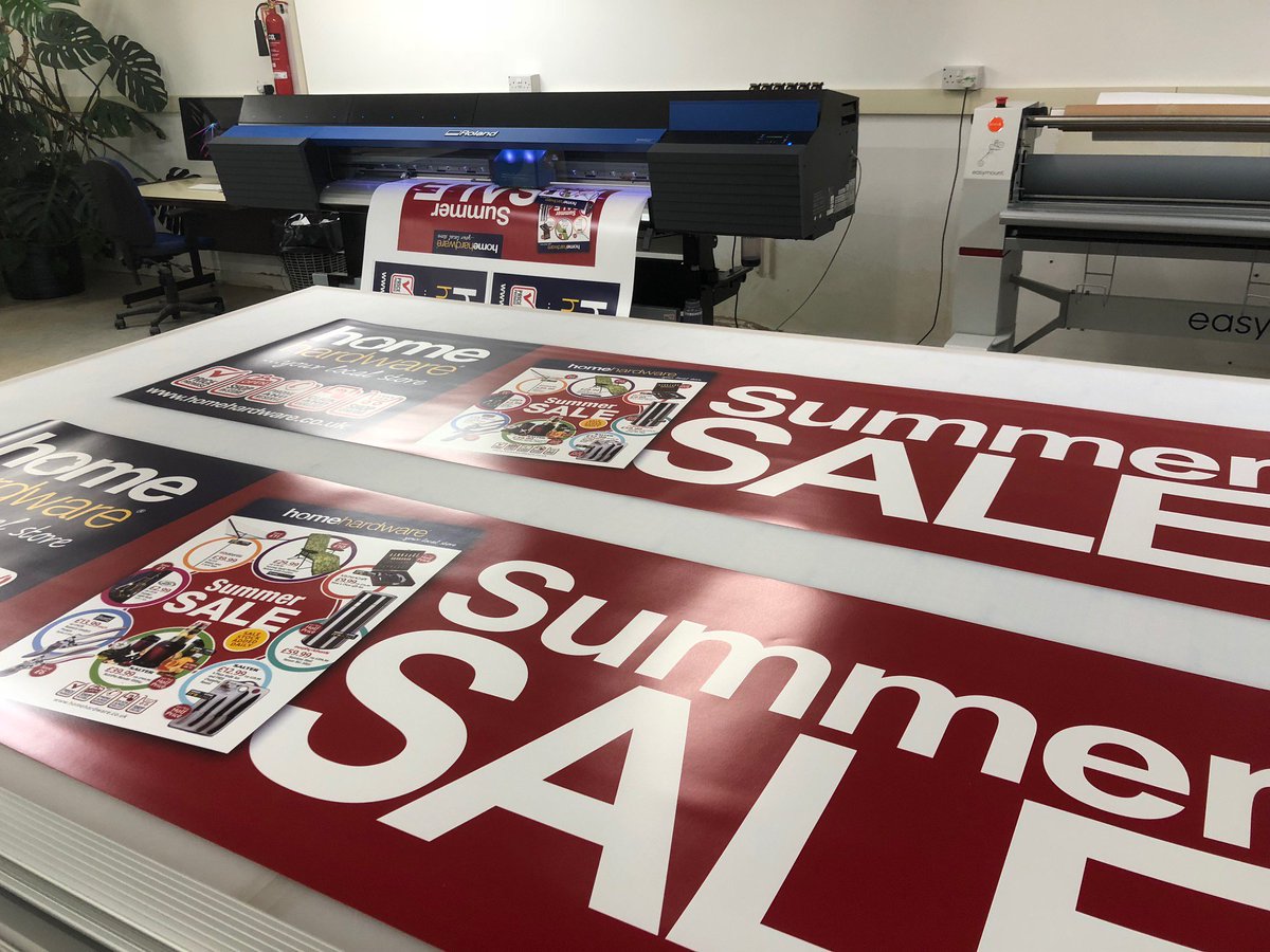 We can now print huge posters in house... contact claire@toptown.co.uk if you need large format printing #wealsoprintlithoanddigital #weloveprinting #ndevon