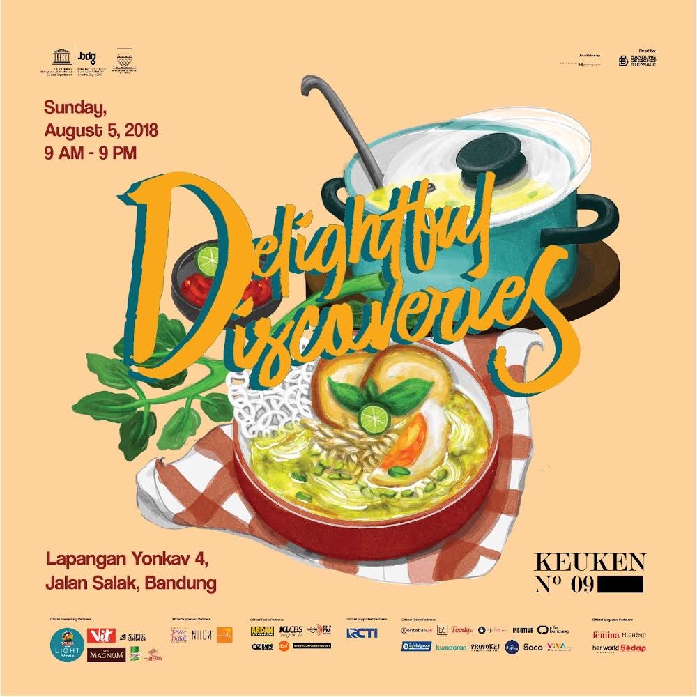 Save the date! #Keuken on August 5th 2018 at Lapangan Yonkav 4, Jl. Salak, Turangga, Bandung. Can’t wait to see you! <a href="/KeukenBdg/">KeukenBdg</a>