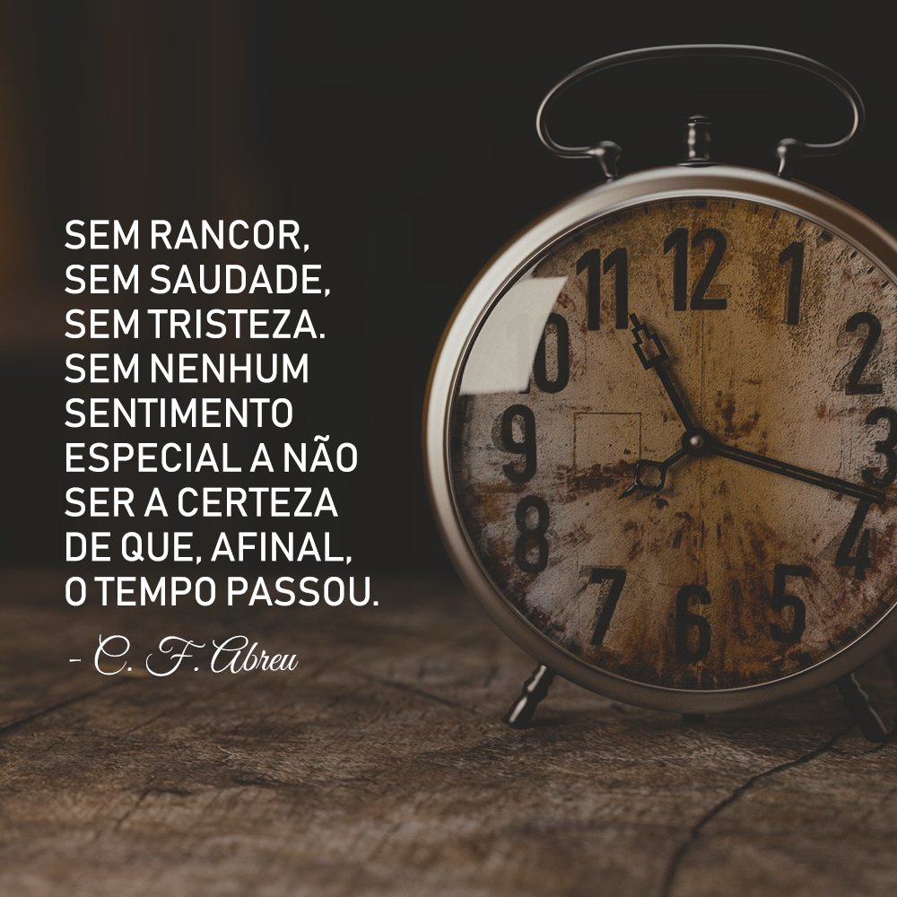 E continuará passando. ⏰
#poeta #poema #poesia #texto #autor #prosa #frase #sentimento #pensamento #escritor #pensador #cfa #caiofernandoabreu #quesejadoce