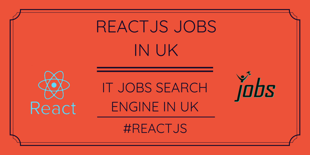 jobscup's tweet photo. React JS Jobs in United Kingdom  at Jobscup. The No. #1 IT jobs Search engine in United Kingdom.

https://t.co/ljlqG8d1zz

#Reactjs #ReactjsJobs #UKJobs #ITJobsinUK https://t.co/8jy60zGrqi