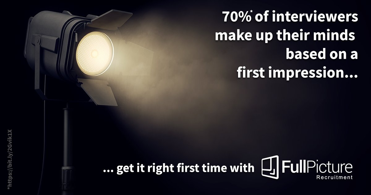 FullPicture_Rec's tweet image. First impressions are everything when it comes to #interviews, and with Full Picture you're given the chance to perfect it using our video applications. Take your first steps into #modern #recruitment and find out how we can help you. Contact us today on 01489 667 033. #NewStart