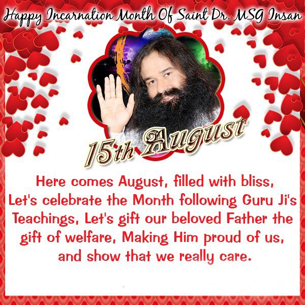 Afsana_e_meet's tweet photo. #BirthMonthOfMSG https://t.co/4a0zaKkXXv