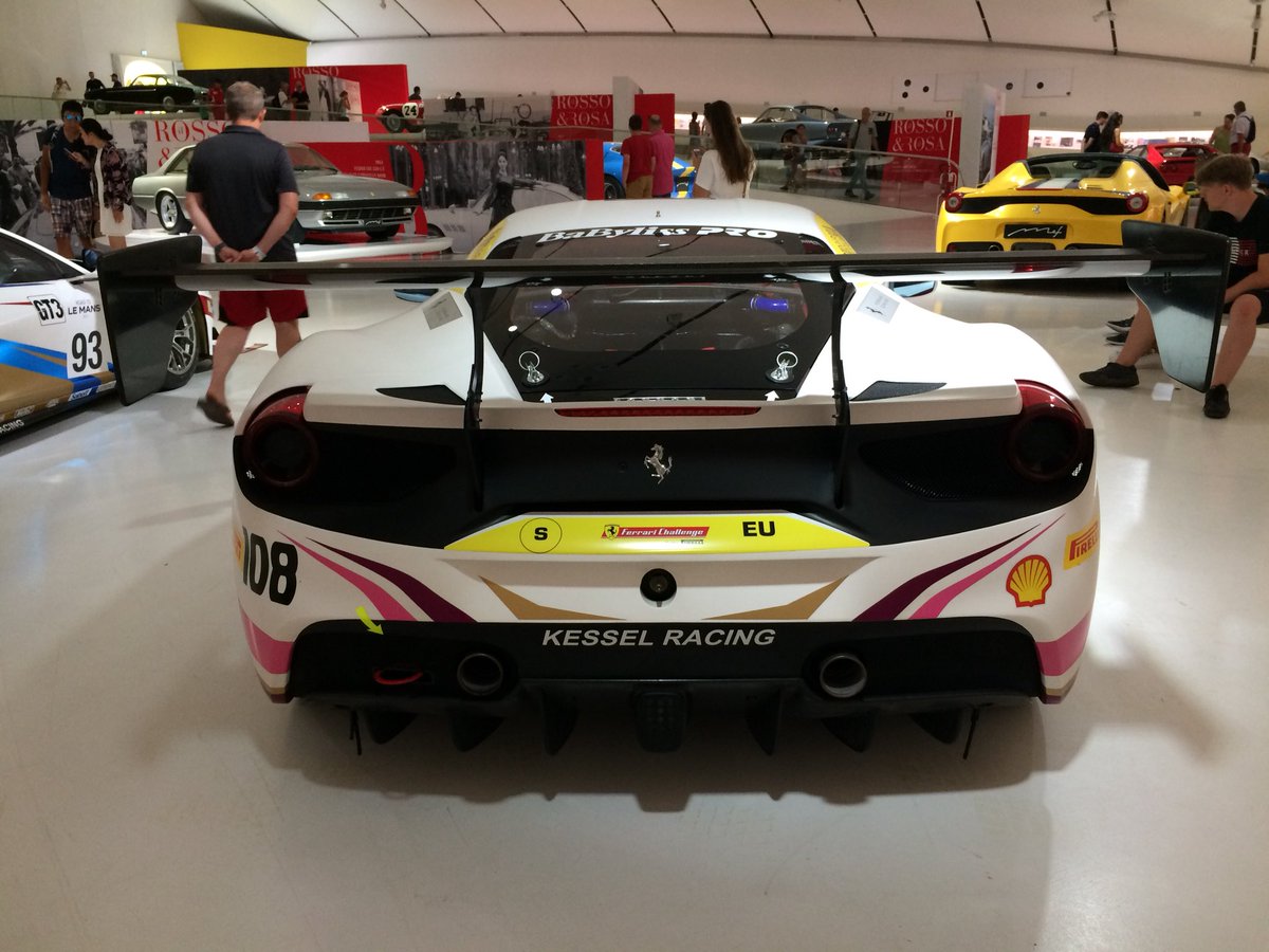 Nice ass 😄 #Ferrari488 #mef #MuseoEnzoFerrari