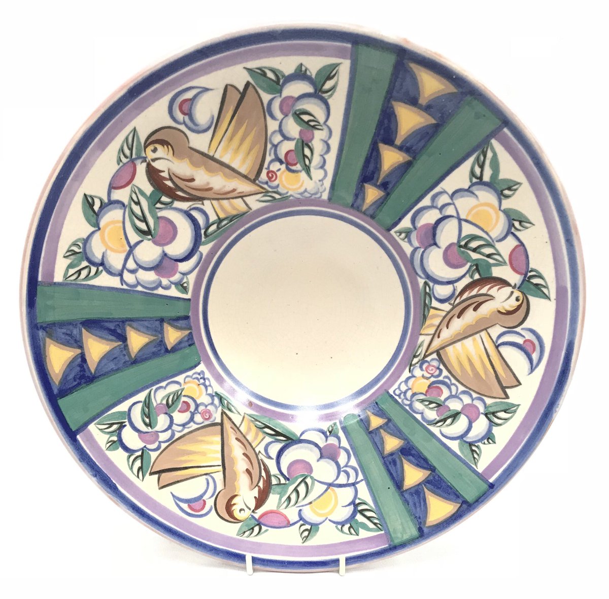 CSA ZV Anne Hatchard bowl ~ to feature in October 20th Poole sale #poolepottery