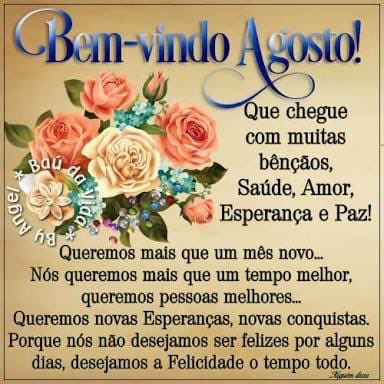 Bonjour 🥀 Agosto seja um mês abençoado para todos 🙏🌻🌷❤️ _ #bomdia🌞  #felizAgosto #happyaugust