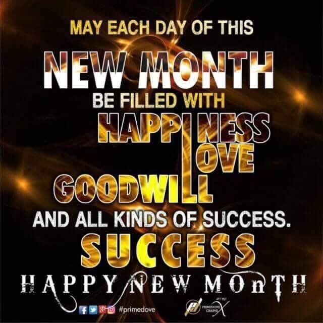 MAY THIS NEW MONTH OF AUGUST BRING LOVE JOY HAPPINESS AND SWEET WEALTH TO MY FAMILY AND REAL FRIENDS IJN 🙏