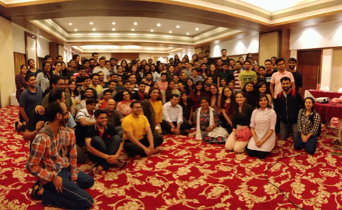 SPJIMR's tweet photo. PGDM 2018-2020 batch embarked on a journey to rediscover their potential through PGLab, making a transition from "Me" to "We" in Lonavala, Maharashtra
#PGLab #me2we #IamSPJIMR https://t.co/6omybVLqEN