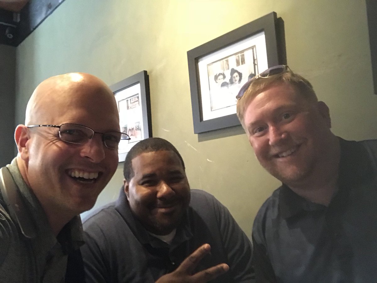 chackm0n's tweet image. Grabbing lunch with Chucky and Phil to celebrate #ihxbday!  @keroninc @TheLawsonCRU