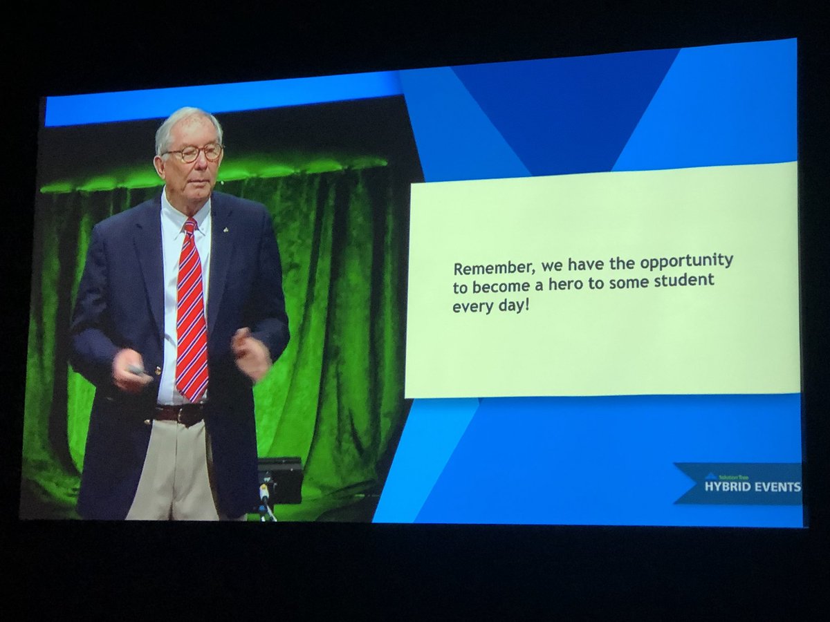 Bob Eaker speaking truth. We can be a hero for a student every day! @SolutionTree #plcatwork