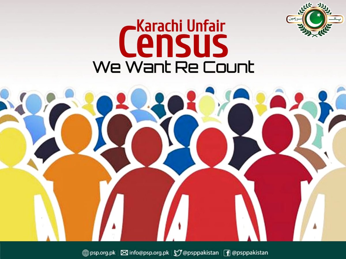 Each one of us matter! 
 #KarachiCensus #teamPSP 

@mrazaharoon 
@KamalPSP 
@AnisAhmedPSP 
@PSPMediaForum 
@PSPPakistan 
@PSPKhiDivision 
@aasia_ishaque 
@FauziaKasuri