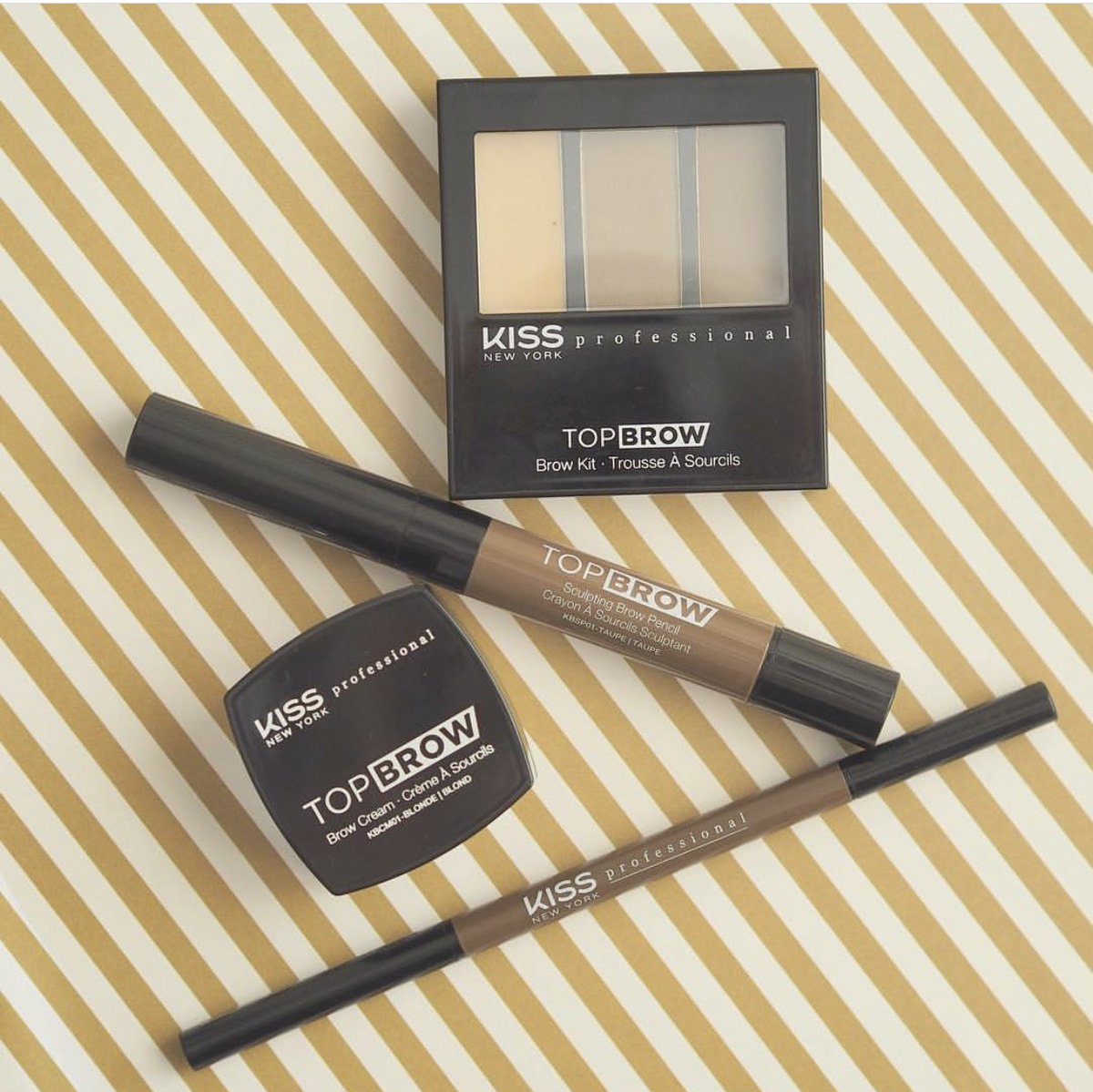 Have you tried the Top Brow collection?  What's your favourite product?

#KissNYPro #BeYourOwnPro