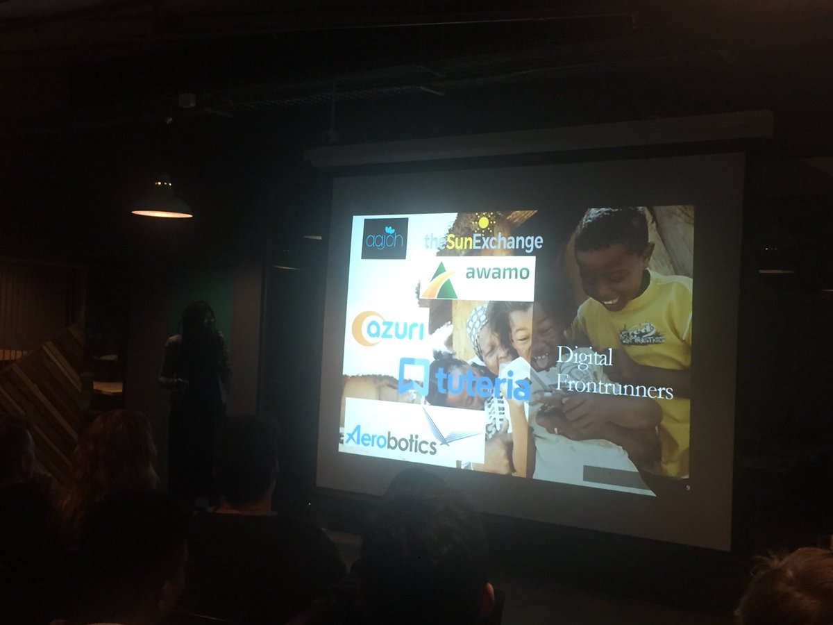 michelle_matt's tweet image. Digital impact front runners, incl. @Aerobotics_SA &amp;amp; @TheSunExchange from #AfricasTechHub