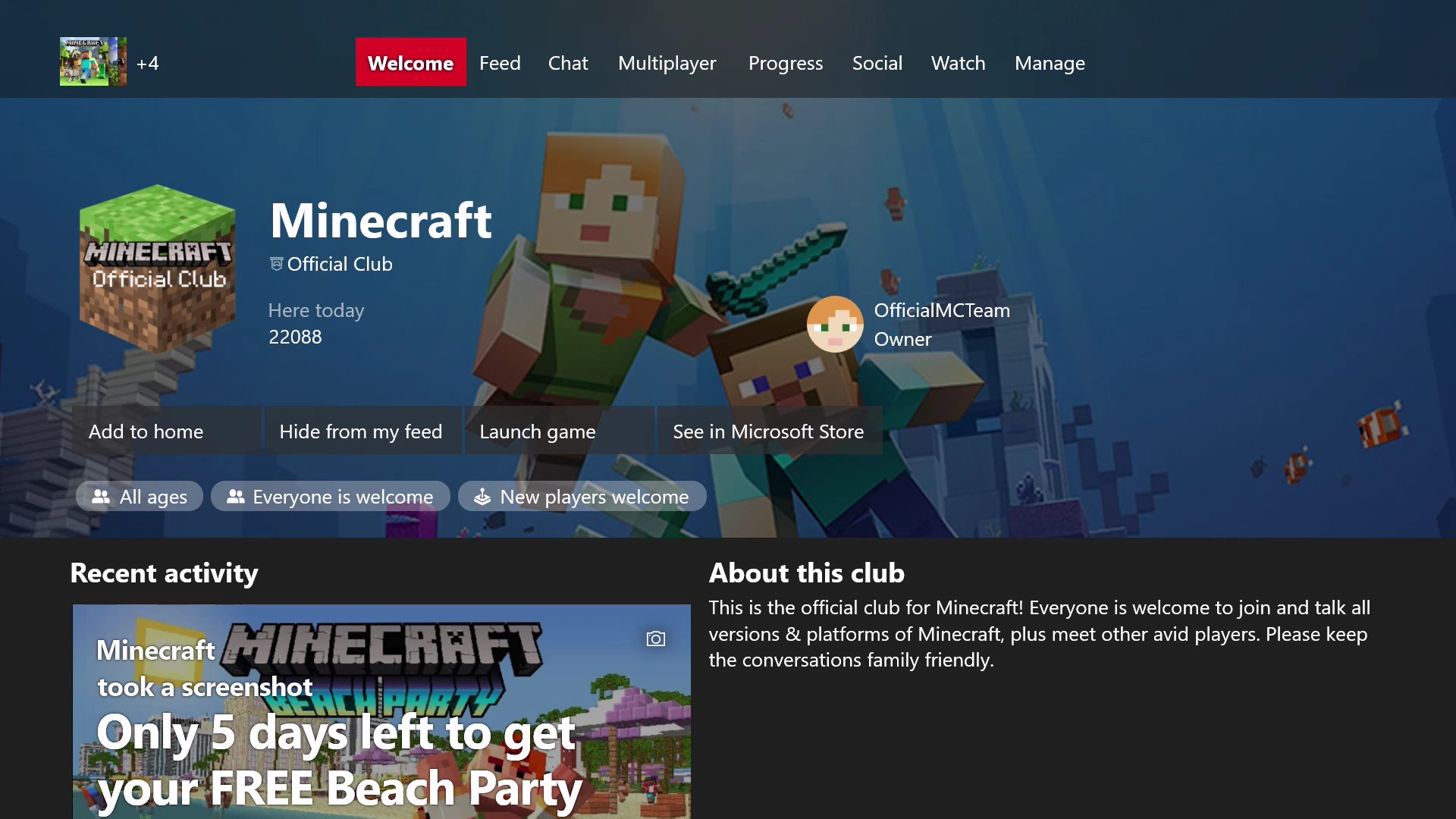Minecraft Club / MineCraft Club