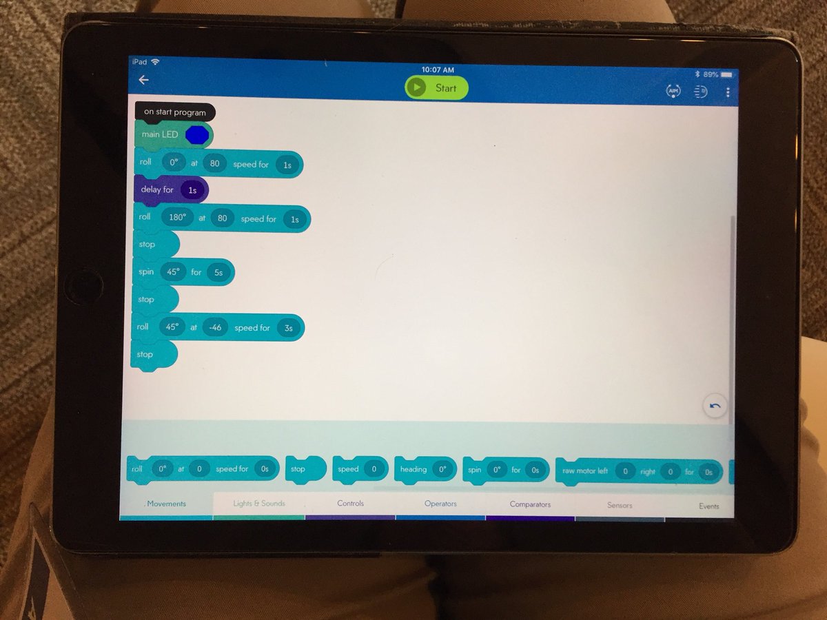 tarheellady25's tweet image. Learning to code @Ozobot and @SpheroEdu If I’m this excited, I can’t imagine what the kids will think!   #STEMCampEDU #codeallthethings