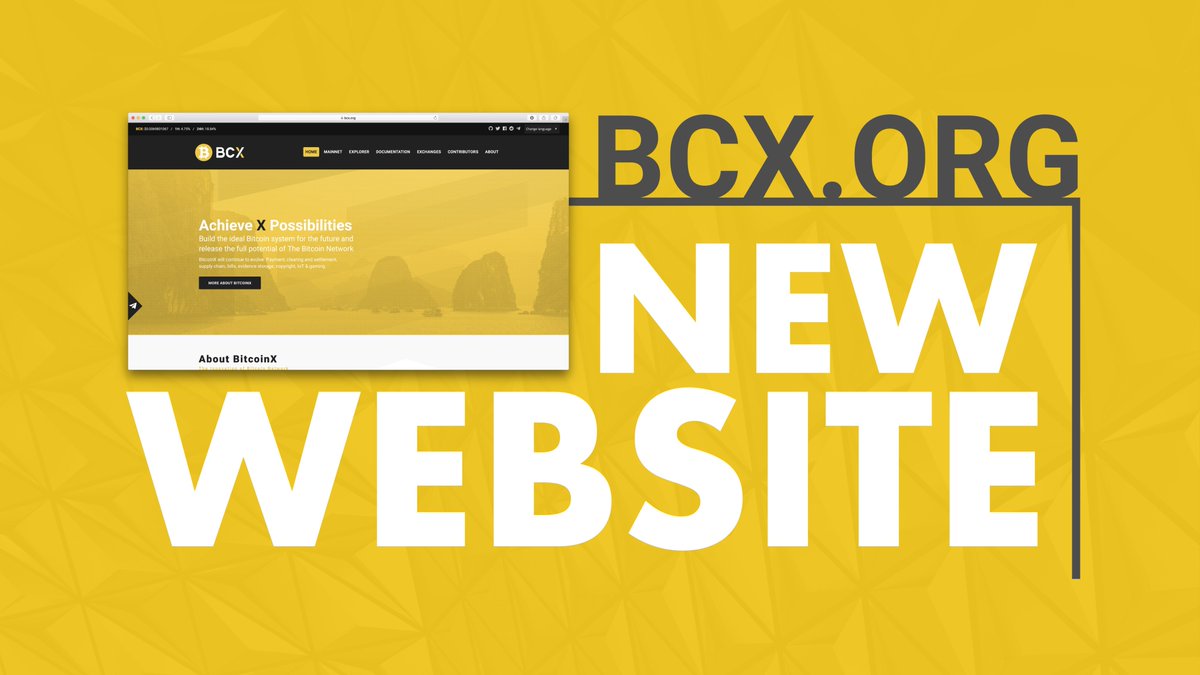 AnonymousBCX's tweet image. Please check out the new $BCX website at bcx.org!

#ETH #BTC #Bitcoin #XRP #EOS #cryptocurrency #Money #GDAX #Coinbase #LTC #BCH #XLM #BCX #NEO #IOTA #XMR #DASH #MOON #HODL #SBTC #NEO #BitcoinX #BTG #LBTC #XEM #Binance #BITPIE #Blockcc #Slack
