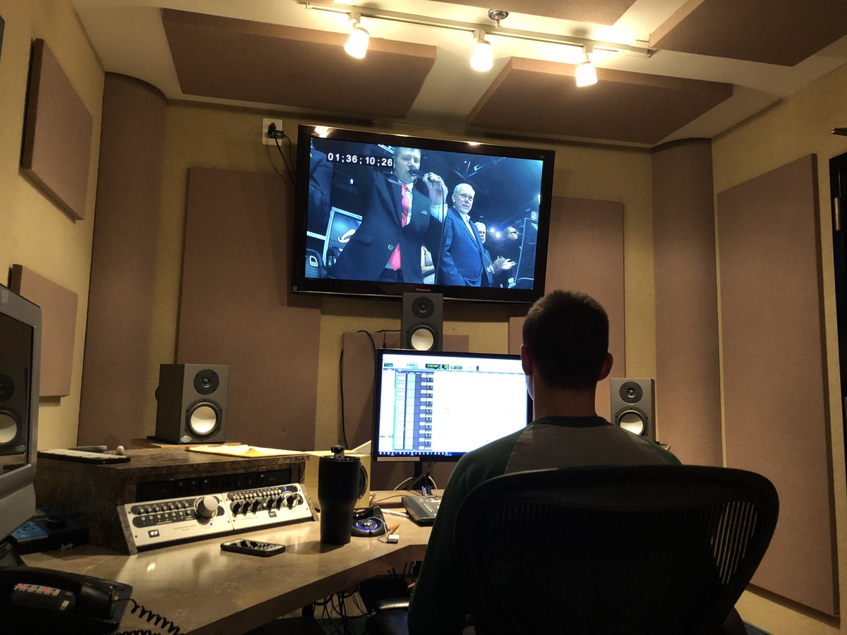 otthouseaudio's tweet image. Rick working on some design 😎#ProTools #PostAudio