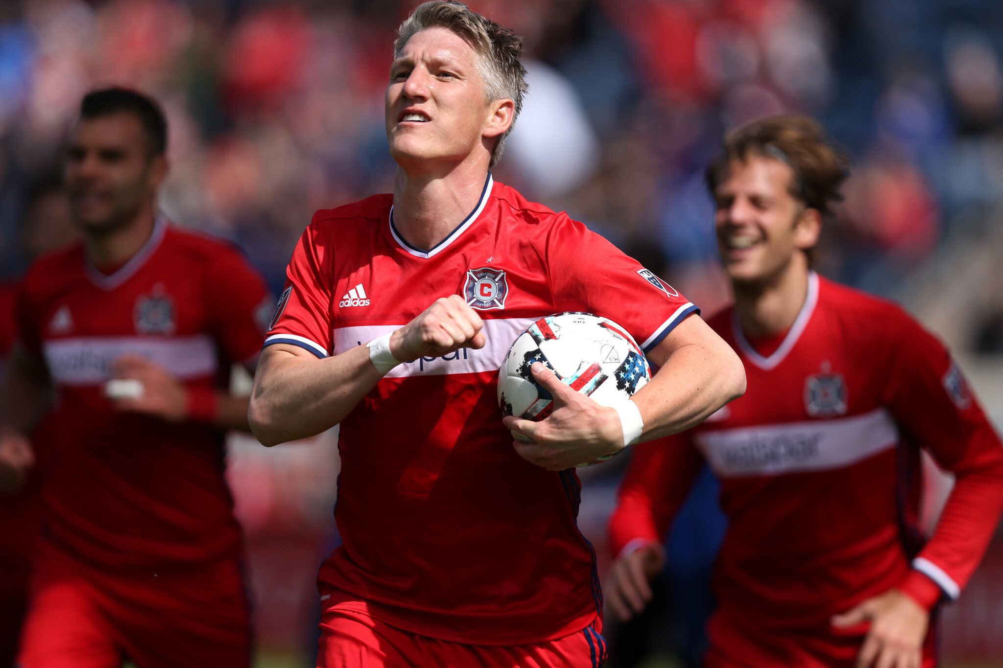 Happy 34th birthday, Bastian Schweinsteiger!   