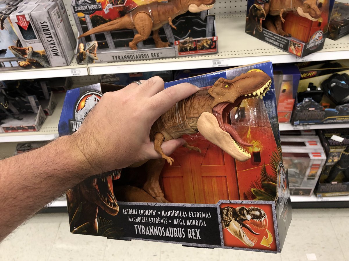 thrash and throw t rex target