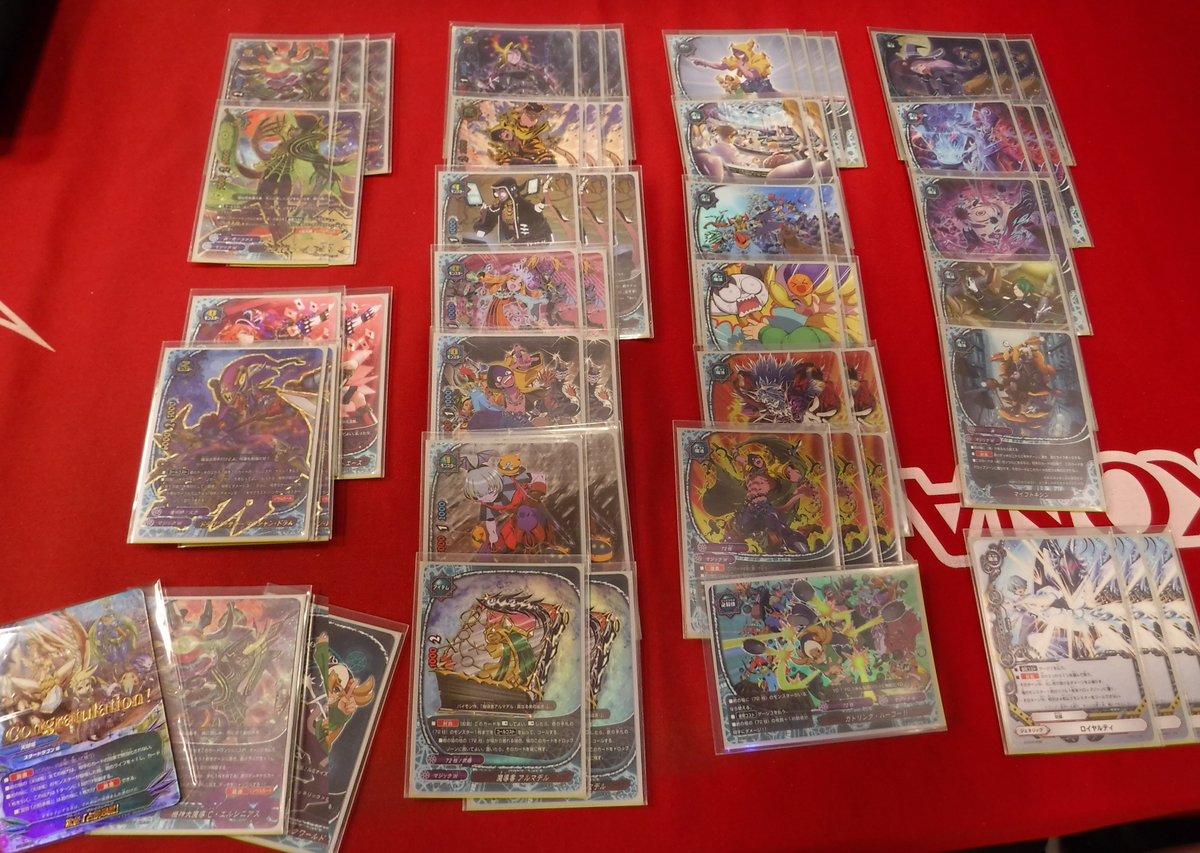 神バディファイト】 トレカの洞窟Card World Akiba優勝デッキ 神バディファイト】 トレカの洞窟Card World Akiba優勝デッキ