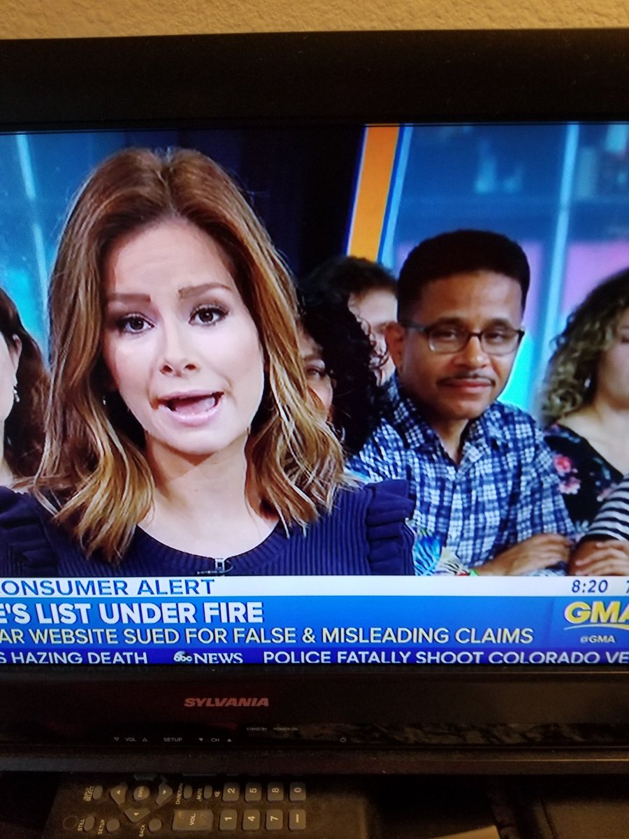 bblivi2's tweet photo. Greg is in the audience of GMA!  #iamstillup https://t.co/i6lzxvGckl