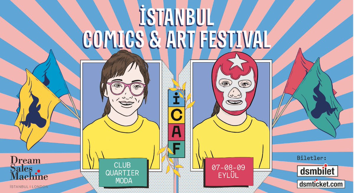 Kimlik temasıyla düzenlenen ve kadın kimliğine özel bir yer veren İstanbul Comics and Art Festival (<a href="/istcaf/">ICAF</a>) bu yıl kamusal alanlara da açılarak Kadıköy‘ün sokaklarına taşacak. cmpg.in/OR4e