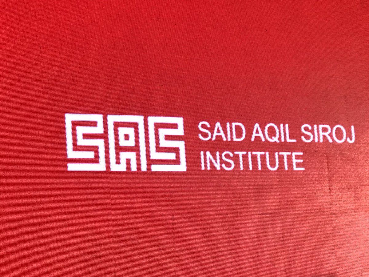 Launching SAS(Said Aqil Siroj) Institut dihadiri tokoh nasional lintas agama, lintas etnig, lintas generasi , hadir  <a href="/cakimiNOW/">A Muhaimin Iskandar</a> , romo Haryo , Trisutrisno wapres ke6 RI dll
Lembaga ini lahir  untuk  keindonesiaan, kebangsaan, keadialan dan pemberdayaan @NU_tizen