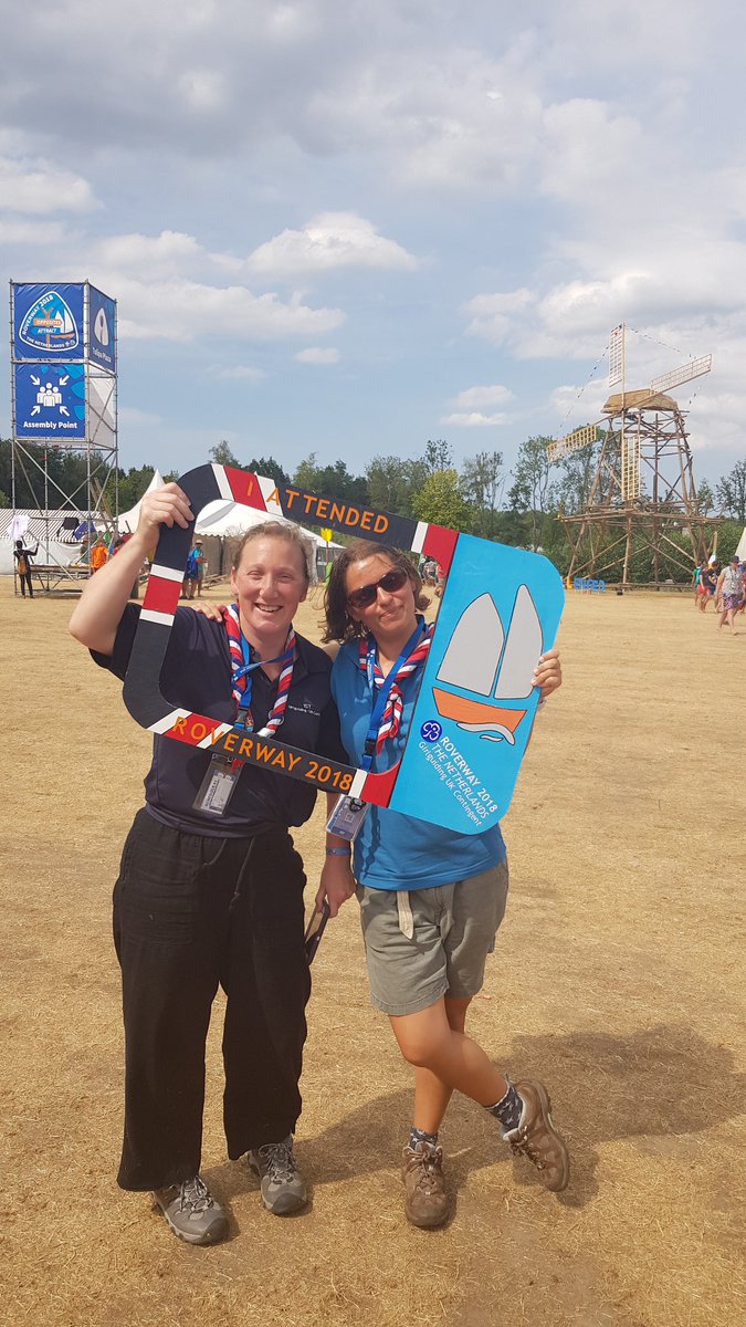 Last day on camp means time to shine in the #Roverway2018 frame! #rw18 #Roverwave #oppositesattract #ggroverway #international #adventure #experiences #Girlguiding <a href="/ukintguides/">International Team</a> <a href="/Roverway2018/">Roverway 2018</a> <a href="/EuropeRegion/">WAGGGS Europe Region</a>