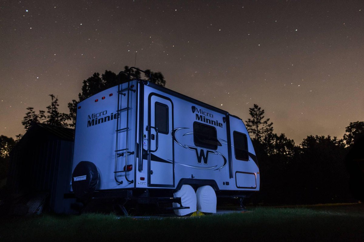 WinnebagoRVs's tweet photo. Freedom to go where the stars seem closer. ❤️
#winnebago #winnebagotowables #microminnie #getoutside #getoutdoors #camping #traveltrailer https://t.co/KfKm9NhcD3