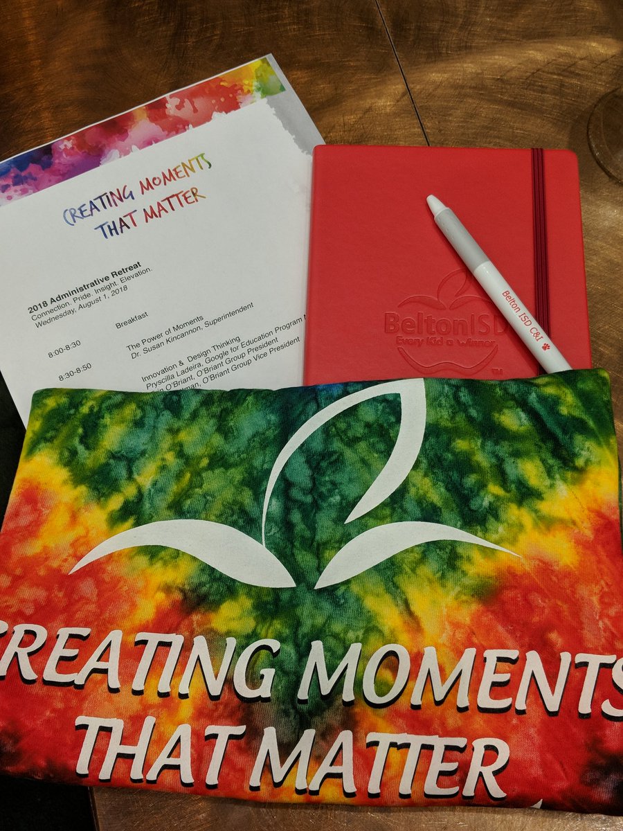 Excited to start the month being part of this amazing initiative at Belton ISD in partnership with @OBriantGroup #BISDmoments