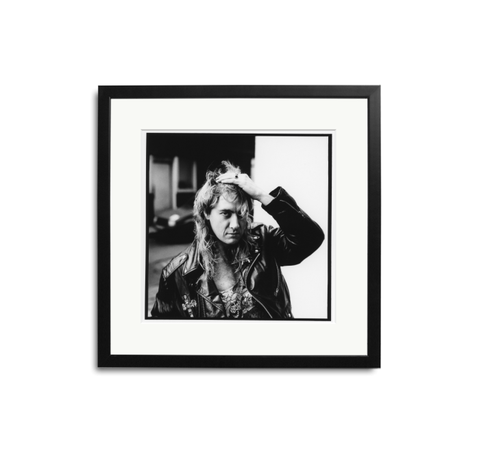 Happy Birthday to Joe Elliott of Def Leppard! Photographed by Peter Anderson, 1985.  