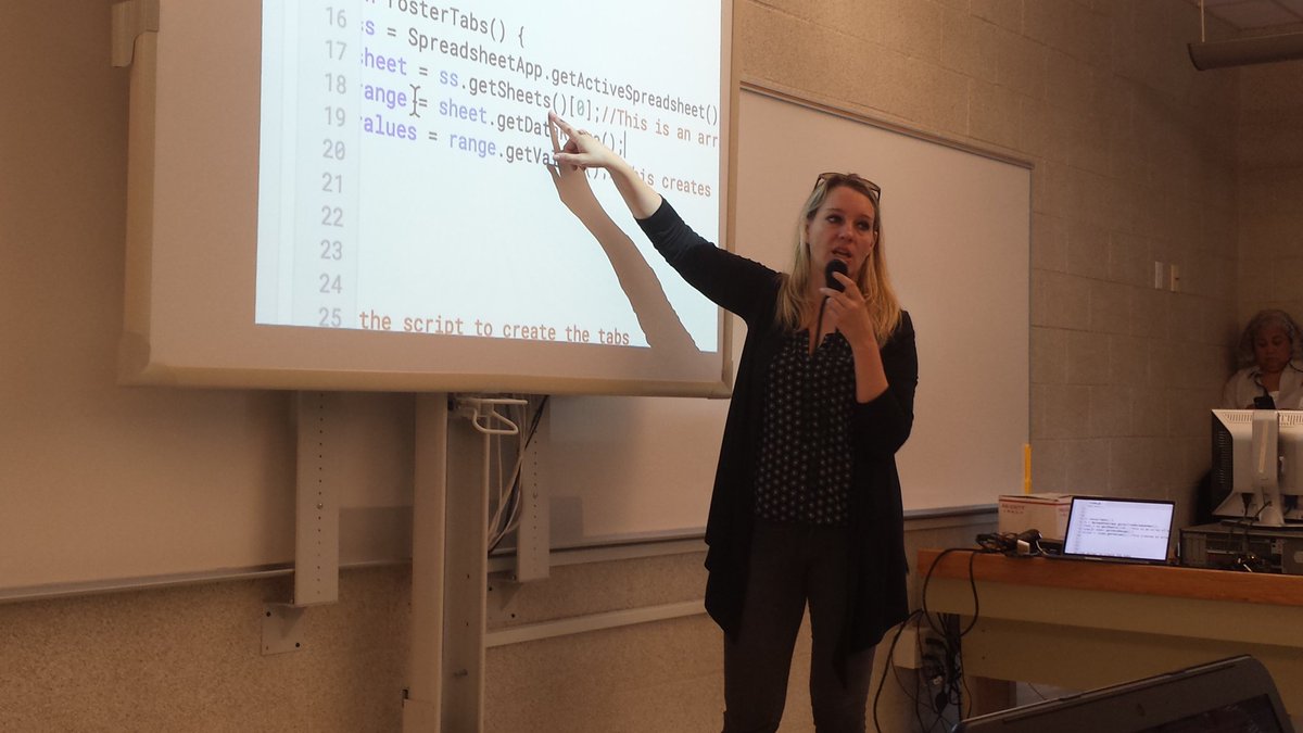 rnjteach's tweet image. Coding with Alice. Anyone can and she is proving it in this session. #TechSplash2018 #Techsplash18