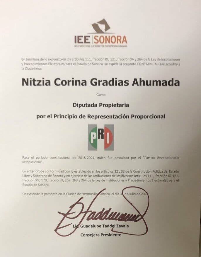 ferbayardo's tweet photo. ¡Muchas felicidades, @NitziaGradias! Tengo la certeza de que harás un excelente trabajo en favor de la ciudadanía; tienes una gran responsabilidad para dignificar la política. Sin duda, eres un #OrgulloENC. #4GENC. https://t.co/32G42uiEX7