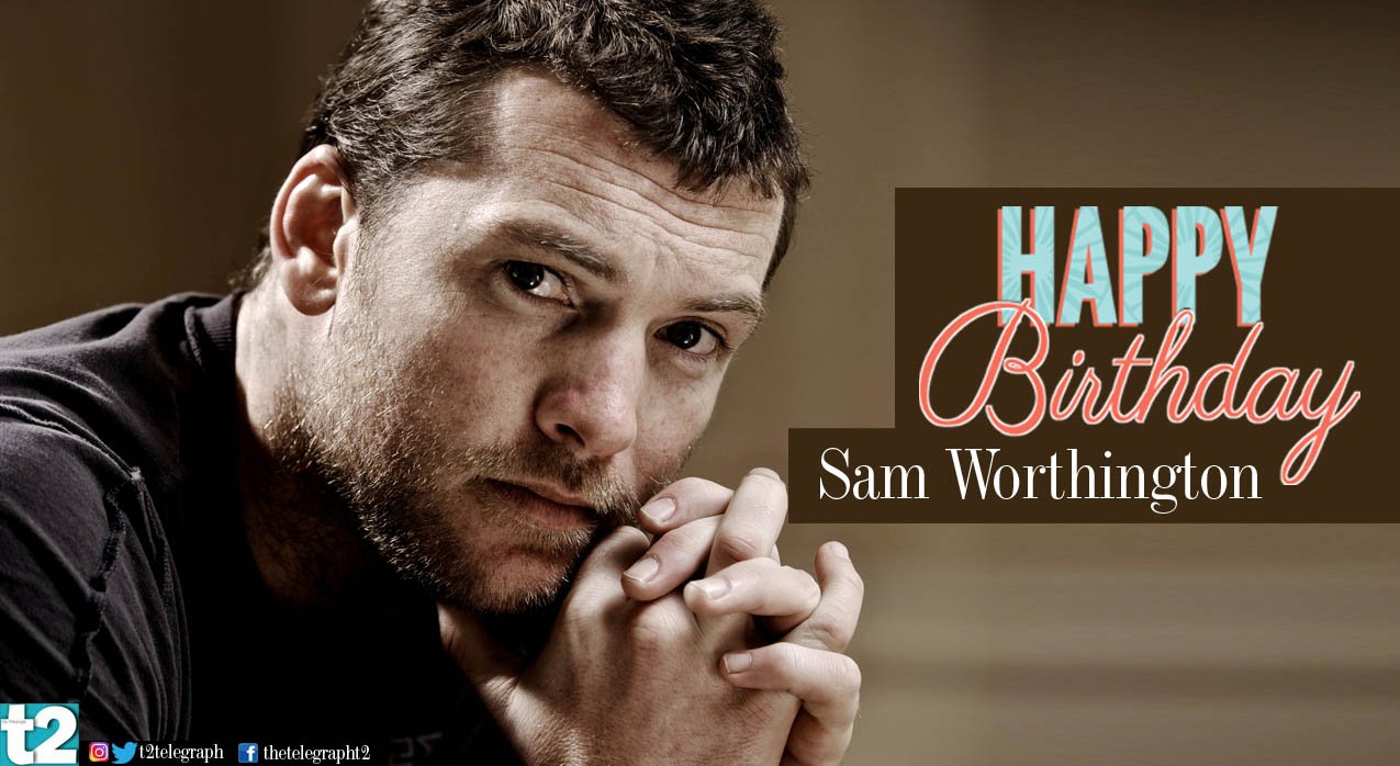 T2 wishes a very happy birthday to Sam Worthington aka Avatar\s Jake Sully. 