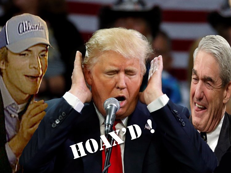 playazball's tweet photo. Mr Prezident @realDonaldTrump you got "HOAX'D"!!! https://t.co/qxJDTppT7k