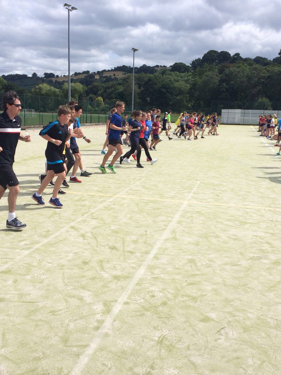 sportsplusCIS's tweet photo. A mixed bag in terms of the weather as we get the bleep test underway at #Brecon and #Belfast1.

Can you guess where the ☀️ is and where the 🌧 is? #sportsplus2018 https://t.co/foJVYj6M0V