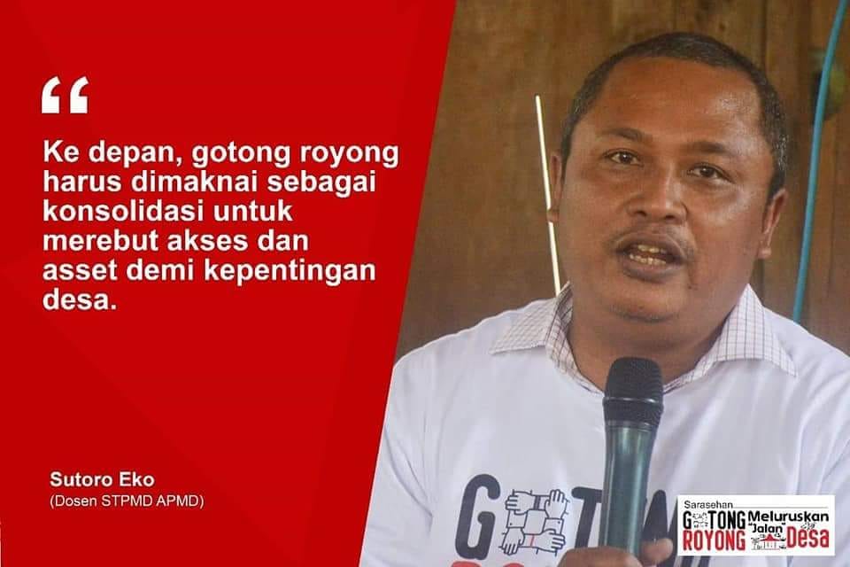Sekali lagi tentang gotong royong.
Rebut akses dan aset demi kepentingan Desa. Kapital untuk Desa. 
#GotongRoyongLuruskanJalanDesa
#representasidesa
#desagugatindonesia
#FPPDYogyakarta
#JarkomDesa